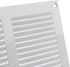 EUROPLAST 12x8 inch Vent Cover | White Register Vent Cover with Screen Mesh for HVAC Home Improvement