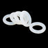 X AUTOHAUX Silicone O-Rings - Pack of 20, 18mm OD 11mm ID 3.5mm Width VMQ Seal Gasket for Pipe Repair, White