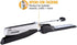 Bostitch Office Executive Metal Desktop Stapler, Black/Gray, 3 in 1, 28 Sheet Capacity, Includes 210 Staples
