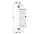 Baomain 110V AC 2-Pole Modular Contactor, 25A 2NO Normally Open, DIN Rail Mount for HVAC, Motor, Pump & Lighting Control