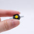 mxuteuk 30pcs Self-Lock Micro Push Button Switch DC 12V 0.5A 2-Pin Latching Mini On/Off Switch (Flat Pin)