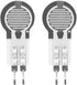 Thin Film Pressure Sensor: Pack of 2, 0.4 mm Thickness, 20g~2kg Pressure Sensing Range