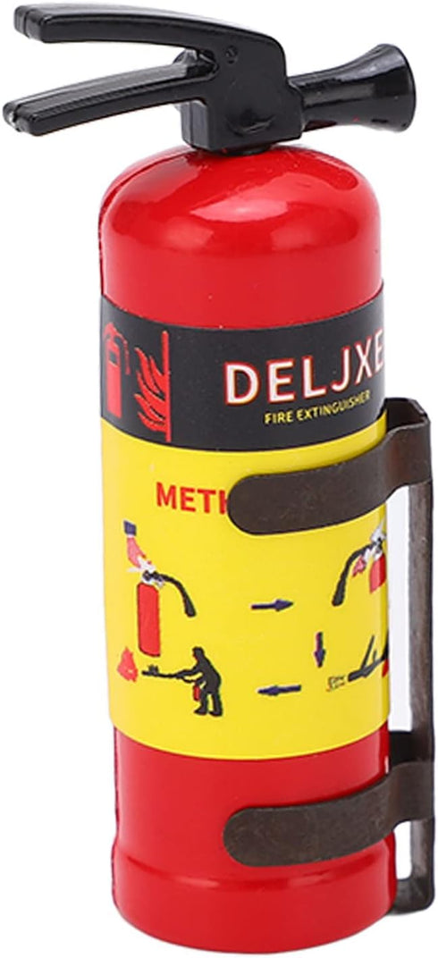 Naroote 1/10 SCX10 Small Fire Extinguisher, Scale RC Car Accessories RC Car Fire Extinguisher Simulation Design Vivid
