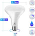 Energetic BR30 LED Recessed Light Bulb, 9W=75W, 3000K Warm White, 900LM, Dimmable Ceiling Flood Light Bulb for Cans, CRI80+, UL Listed, 2Pack by Energetic Lighting