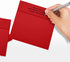 LUXPaper Square Invitation Envelopes | 6" x 6" | Ruby Red | Peel & Press | 80lb. Text | 50 Qty