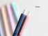 Solid Colors Mechanical Pencils 0.7mm Triangle Shape Automatic Pencil for Writing Office School Supplies, Gift Pack of 6