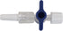 ToToT 5PCS Disposable Medical Valve 2-Way Stopcocks with Luer Connections for DIY Research Projects