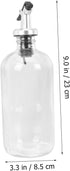 Set Mouthwash Dispenser Glass Bottle Cup Accessories Boys and Girls Adults Reusable Funnel for Guest Bathroom