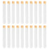 iplusmile 15pcs 25ml Clear Borosilicate Glass Test Tubes with Cork Stoppers for Scientific Experiments, Party