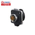 CNLINKO Male Female Plug Socket, 9 Pin Connector, Industrial Waterproof Power Connector, M16 5A for LED Strip