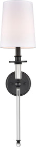 ML Lighting 1-Light Wall Sconce Matte Black