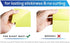 Sticky Notes 3x3 in (12 Pads), Bright Colored Super Self Sticky Pads, 100 Sheets/Pad, Easy to Post for School, Office