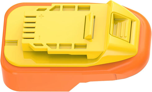 Adapter - for DeWalt 20V MAX Tools (Not 18V Ni-CD) - Compatible with Ridgid 18V Batteries for Power Supply, No Charge Function - 1 Adapter Only