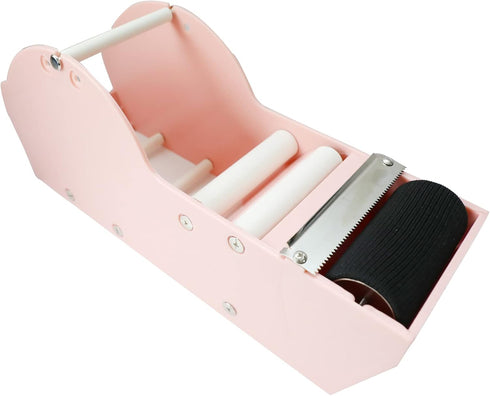 Water Activated Paper Tape Dispenser, Pink Gummed Tape Dispenser for Sealing Office Supplies Arts Crafts