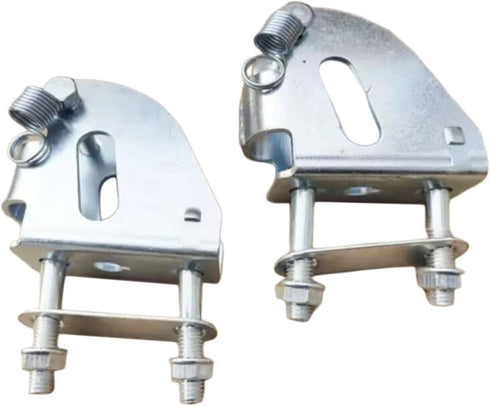 Almencla Flatbed Trolley Armrest Base Foldable Push Hand Cart Base Hinge Replaces Sturdy Truck Handrails Base for Push