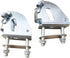 Almencla Flatbed Trolley Armrest Base Foldable Push Hand Cart Base Hinge Replaces Sturdy Truck Handrails Base for Push