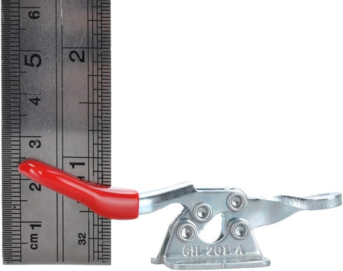 E-TING New 4PCS Hand Tool Toggle Clamp 201A Antislip Red Horizontal Clamp