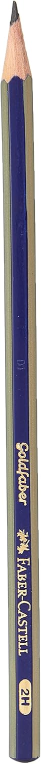 Faber-Castell Goldfaber 1221 Graphite Pencil, 2H for Art, Craft, Drawing, Sketching, Home, School