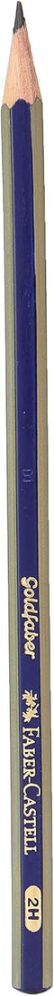 Faber-Castell Goldfaber 1221 Graphite Pencil, 2H for Art, Craft, Drawing, Sketching, Home, School