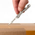 Titanium Alloy Keychain Utility Knife, Small Folding Pocket Knife with Extra 10PCS #11 Blades