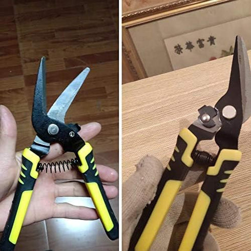 Industrial Scissors, Multi-Purpose Steel Wire Rope Scissor, Garden Pruning Tool