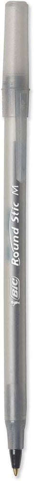 BIC Round Stic Ballpoint Pen, Translucent