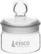 EISCO Low Form Weighing Bottle, 35ml Capacity, Borosilicate Glass with Interchangeable Ground Stopper