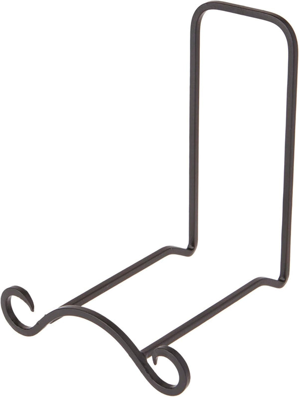 Bard's Wrought Iron Bowl or Deep Platter Stand, 7" H x 5.625" W x 6" D for 9" - 11" Bowls