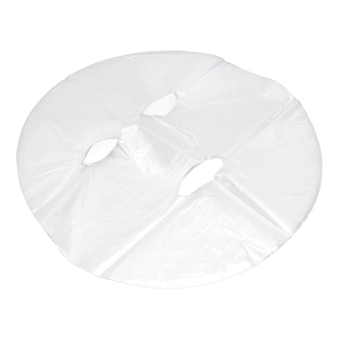 100pcs DIY Facial Mask Preservative Film Disposable Facial Paper Sheet Facial Mask Prevent Evaporation Retention Spa