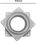 JEKKAH 360 Bearing(94 mm (4 inch)) Dining Table Universal Hollow Lazy Susan TV Furniture Display Stand Full of Beads