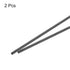 MECCANIXITY 2 Pack Carbon Fiber Rod, 4mm x 150mm for RC Plane DIY Tool Wing Tube Quadcopter Arm