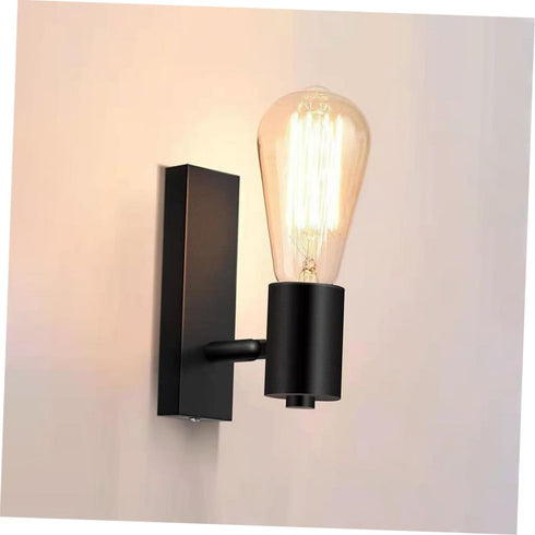 Bulb VILLCASE Vintage Iron Wall Sconce Lamp Retro Wall Light Fixture for Living Room and Bedroom No Included Stylish