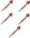 Ciieeo Mushroom Pens 5pcs, Cute Holiday Stuffers, Mushroom Fillers Classroom Ballpoint Pens for Party Favors