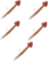Ciieeo Mushroom Pens 5pcs, Cute Holiday Stuffers, Mushroom Fillers Classroom Ballpoint Pens for Party Favors