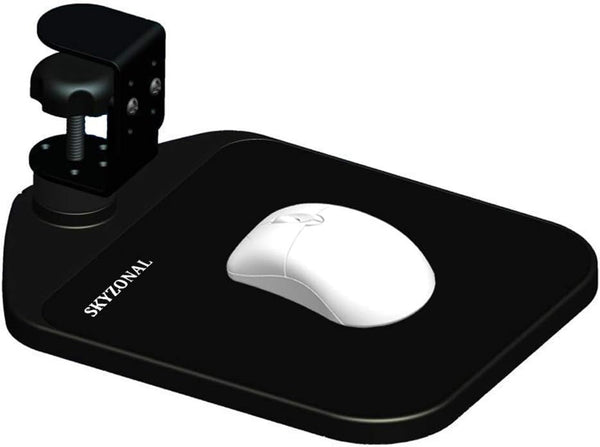 Ergonomic Mouse Platform Under Desk - Ergonomic Wrister Mouse Pad, Black