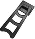 Maxmoral 6PCS 4.64'' Black Plastic Picture Frame Easel Back Stand for Photos and Tabletop Art