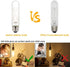 ASOKO T10 LED Frosted Bulbs Warm White 2700K 6W Dimmable Tube Vintage Led Bulbs 60 Watt Equivalent,E26 Medium Base 3 Packs by ASOKO