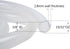 3/8" ID x 19/32" OD - 25 Ft High Pressure Braided Clear PVC Vinyl Tubing Flexible Vinyl Tube, Heavy Duty Reinforced Vinyl Hose Tubing, BPA Free and Non Toxic