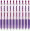 Pilot Juice 0.38mm Gel Ink Ballpoint Pen, Grape Ink, Value Set of 10 by PILOT
