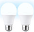TORCHSTAR Universal Garage Door Opener LED Bulb, 100W Equivalent, 1700lm Ultra Bright, E26 Base, 5000K Daylight, 2 Pack