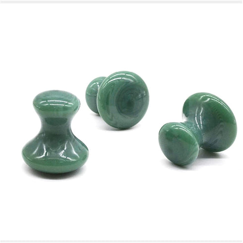 AMAZWI Set 7) Gua sha Scraper Board Natural Jade Guasha Stone Board Facial Eye Guasha Plate Jade Face Massager Scraper