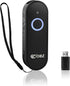 OBZ Mini 2D Bluetooth Barcode Scanner, 2.4G Wireless Handheld 1D 2D QR Code Scanner for iOS Android Windows iPhone iPad