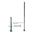 Magnetic Pick Up Tool for Metal, Extends 34 inches, Flexible Tool Magnet with Greater Suction Surface