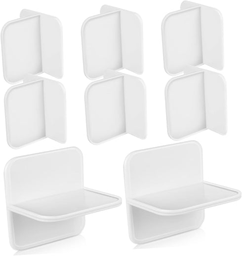 8pcs Furniture Wall Anchor Kit No Drill Secure Bookcase Dresser Tv Stand