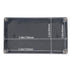 Watertight Junction Box, IP67 Waterproof Project Box, Durable ABS Plastic Electronic Enclosure Case, Black, 6.22" x