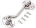 POWERTOOL Cabin Hook, 1pc Heavy Duty Lock Hook and Eye Latch, Solid Stainless Steel Door Lock for Window