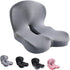 SNCIDSGE Car Orthopedic Seat Cushion, Ergonomic Memory Foam Desk Office Back Support Cushion