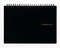 Maruman MNEMOSYNE Notebook 5.83 x 8.27 Inches (Horizontal A5), 5mm-squared, 70 Sheets