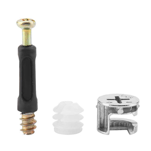 Hilitand Furniture Connecting Screw Plastic Covered Connector Cam Lock Hardware Accessories for Furniture