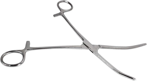 HTS 161S2 2 Pc Locking Straight & Curved Hemostat Set, 8"